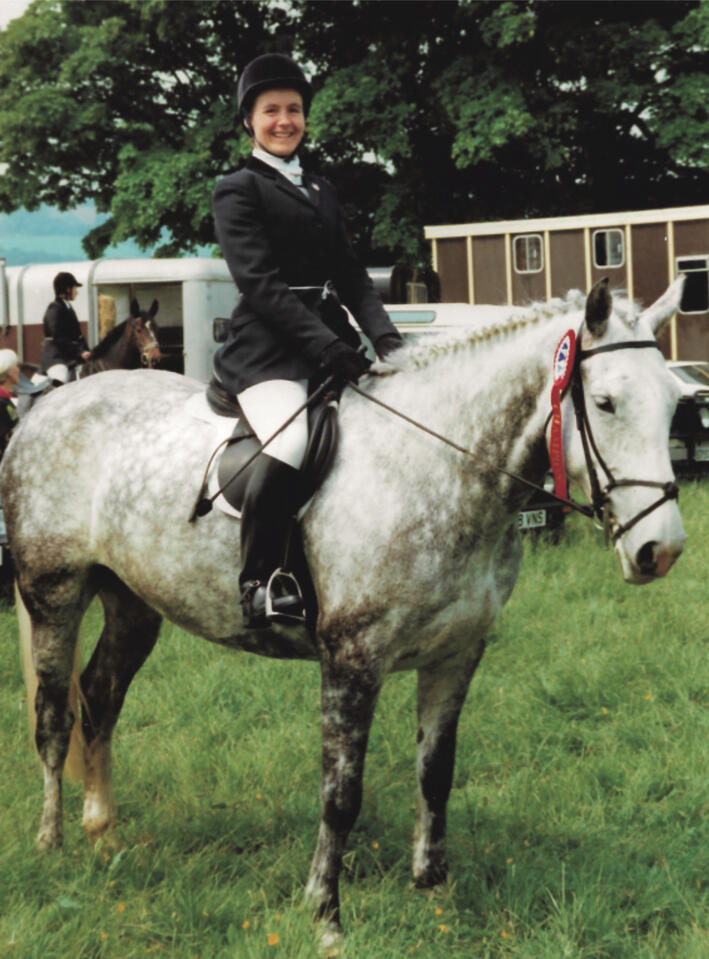 Our last unaffiliated show with a winner&#39;s rosette